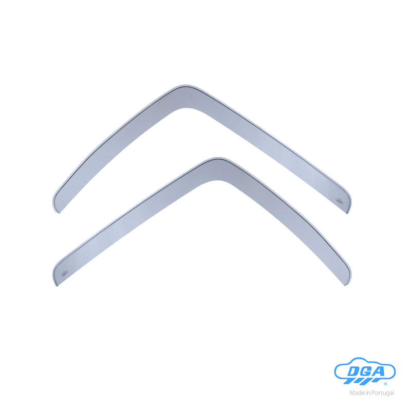 DGA Wind Deflectors  Mercedes Actros 2012- & Antos/Arocs (FD) 2013- & Actro/E-Actro 5G MP5 2024- (2-pieces)