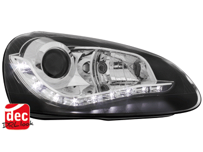 Headlights VW Golf V Devil Eyes Dayline