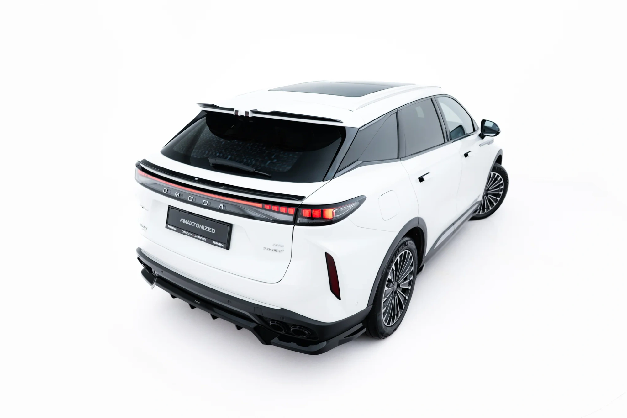 Upper Spoiler Cap Omoda 9 Mk1 Maxton Gloss Black