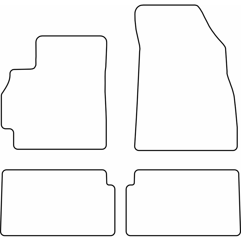 Set velour car mats  Omoda (C)5 petrol 2024-
