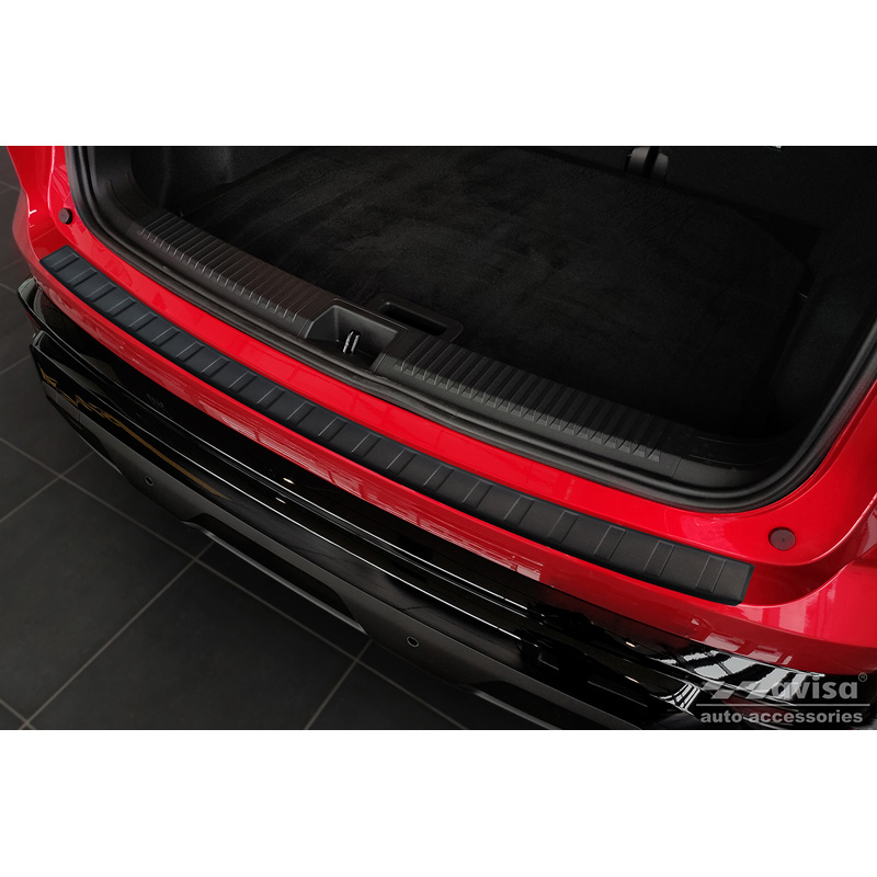 Matte black Stainless Steel Rear bumper protector  Renault Austral 2022-