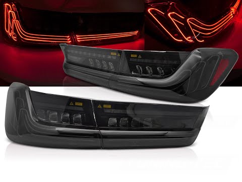 Taillights BMW 3 Serie G0 G28 G80 Laser Look 18-22 Black