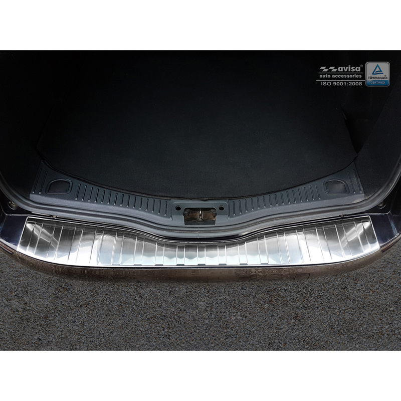 Stainless Steel Rear bumper protector  Ford Mondeo Wagon 2007-2010 'Ribs'