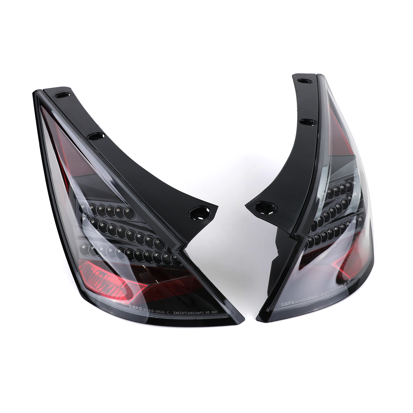 Tail Lights Nissan 350Z Z33 02-08 LED Z-Design Black