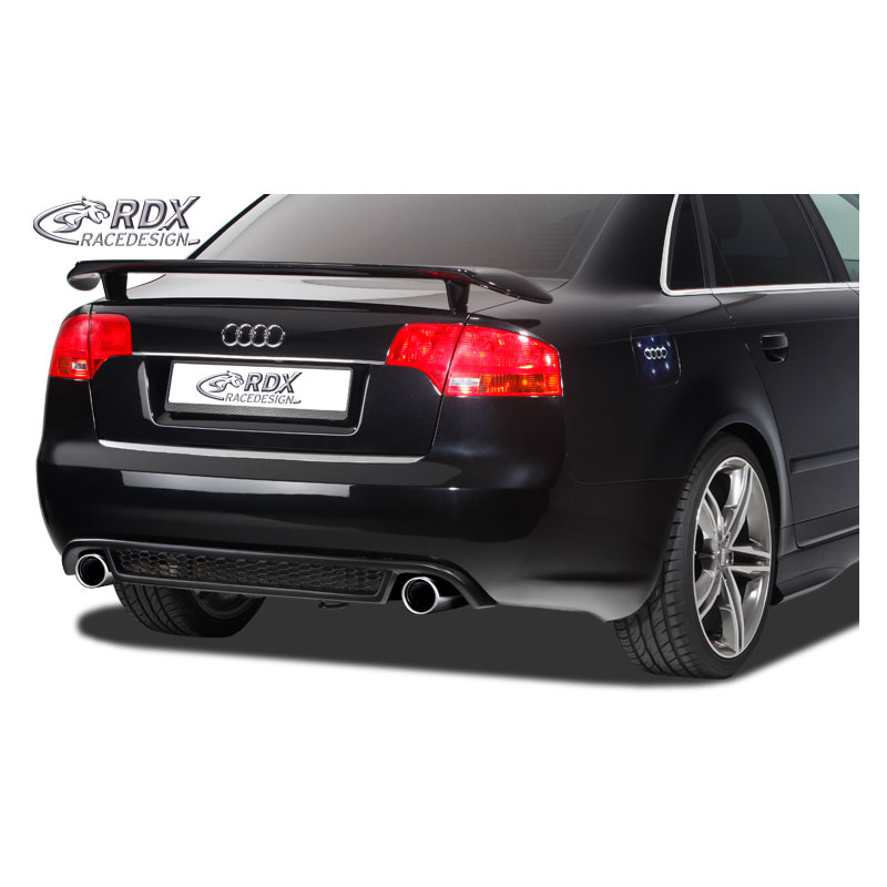 Rear bumper skirt (mid piece)  Audi A4 B7 2005-2008 (PU)