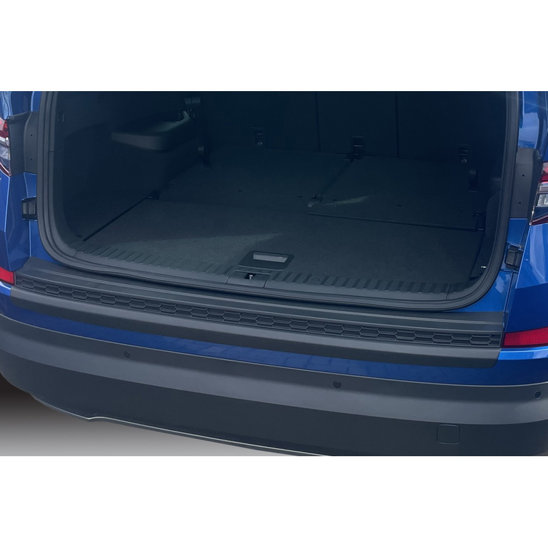 ABS Rear bumper protector  Skoda Kodiaq Facelift 07/2021-06/2024 Black