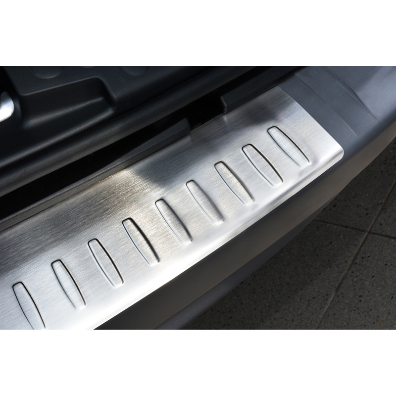 Stainless Steel Rear bumper protector  Mercedes Citan 2012-2021 & Renault Kangoo 2008-2021 'Ribs'