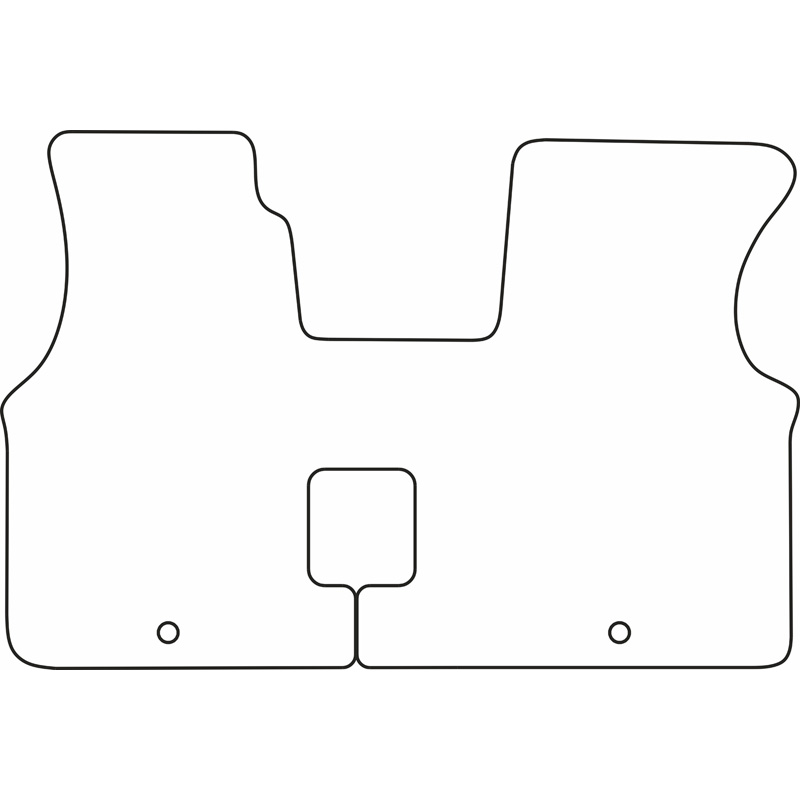 Set car mats  Volkswagen Transporter T4 1991-2003 (only front)