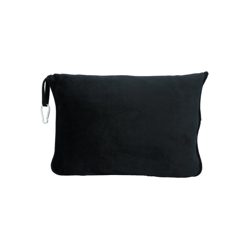 Carpoint Travel Blanket & Travel Pillow Black 2 in 1