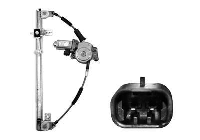 raammechanisme, incl motor, voor, links Fiat Multipla, 1999-2006