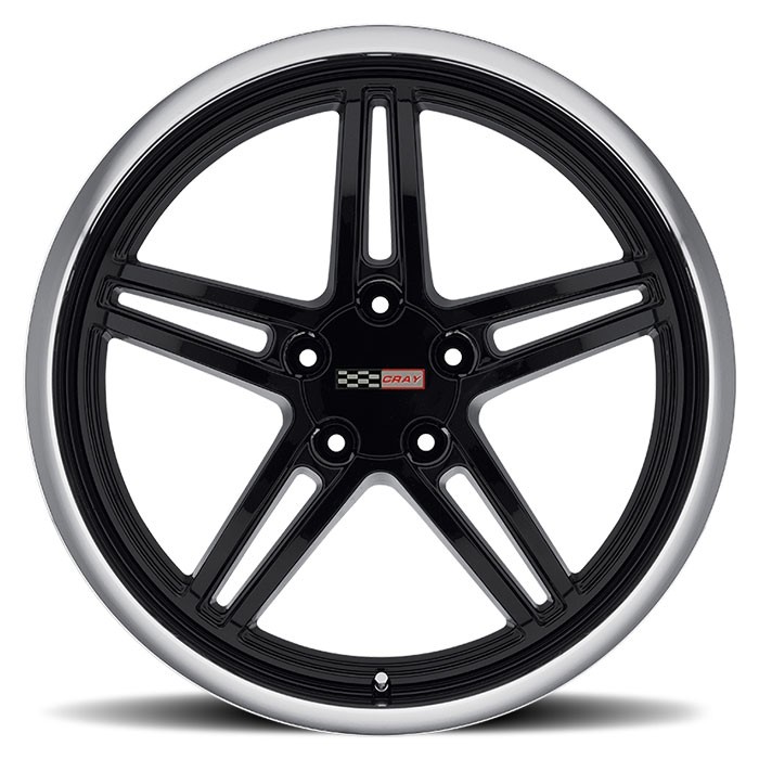 Velgen Cray Scorpion 18x10,5 5x120,65 ET65 Glanzend Zwart + Mach