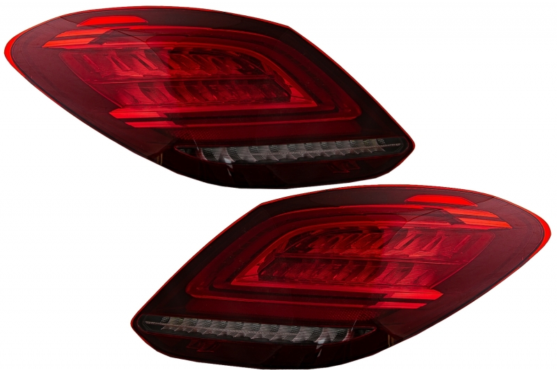 Tail Lights for Mercedes C-Class W205 (2014-2018) Facelift Design Tube