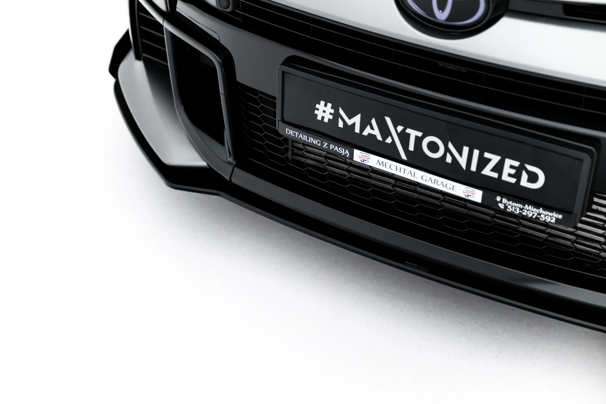 Front Spoiler Toyota GR Yaris Mk4 Facelift – Maxton Street Pro Front Splitter + Flaps