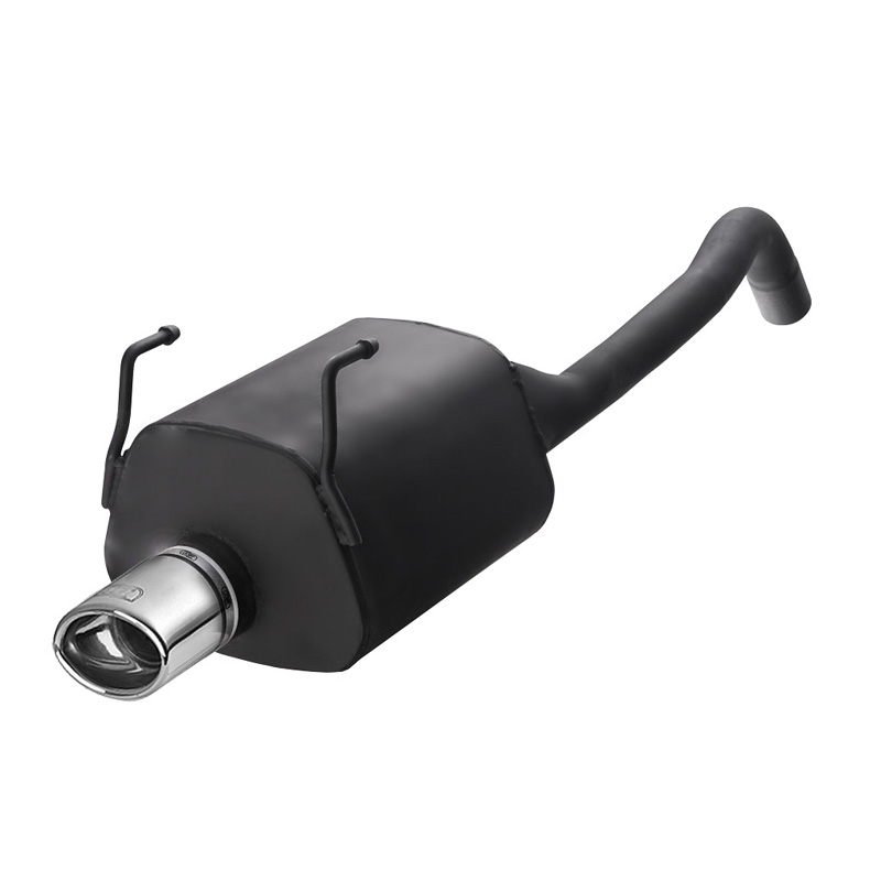 Sport exhaust  Fiat 500 1.2i 51kW/1.4i 74kW 2007- 95x65mm