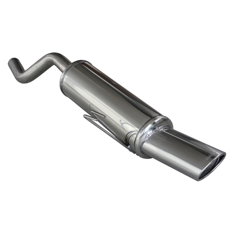 100% Inox Sport Exhaust  Fiat Punto 2B (188) 1.3 MJET 2003- 120x80mm