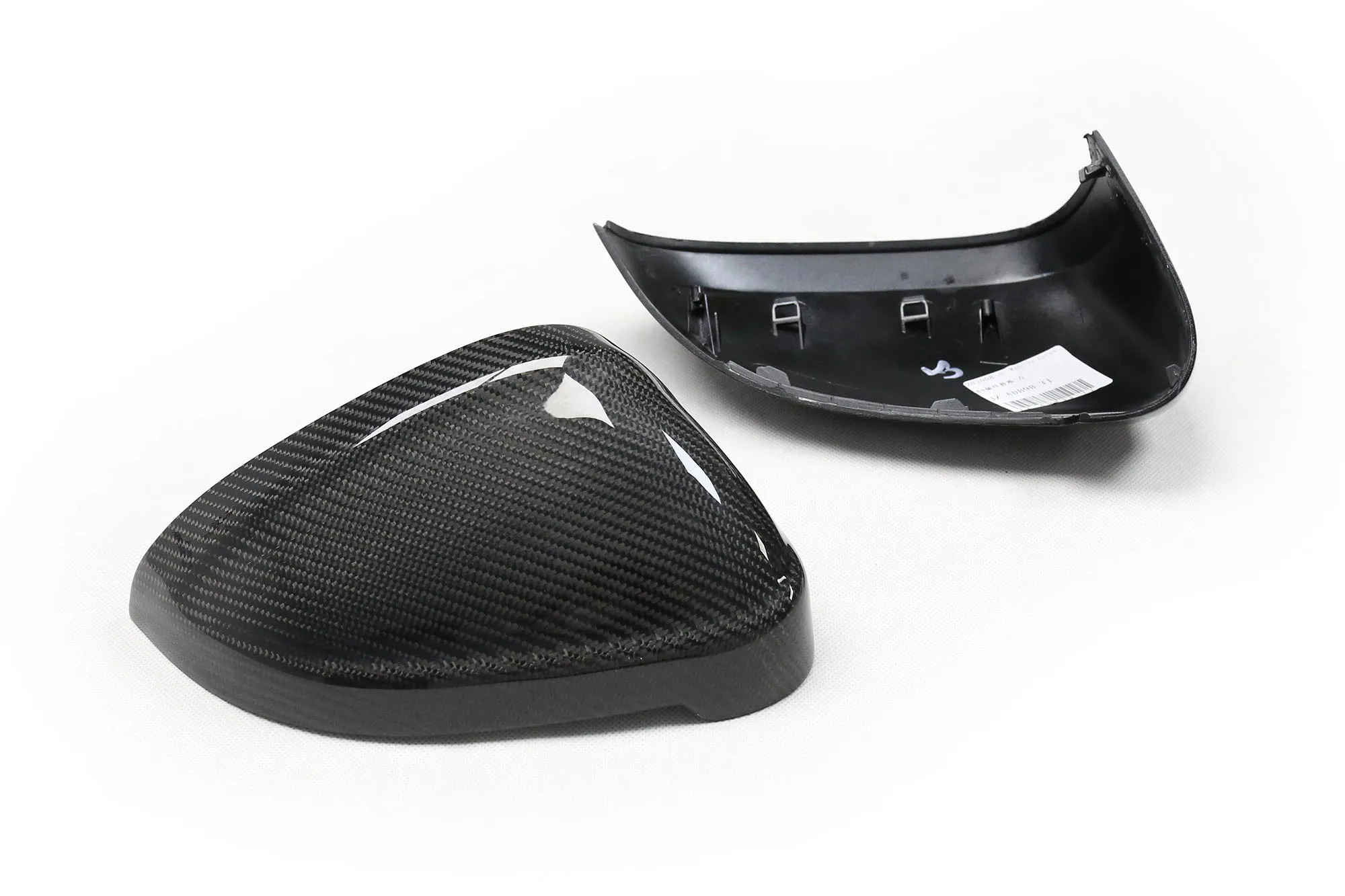 Spiegelkappen Audi A4 B9 Carbon 16-23