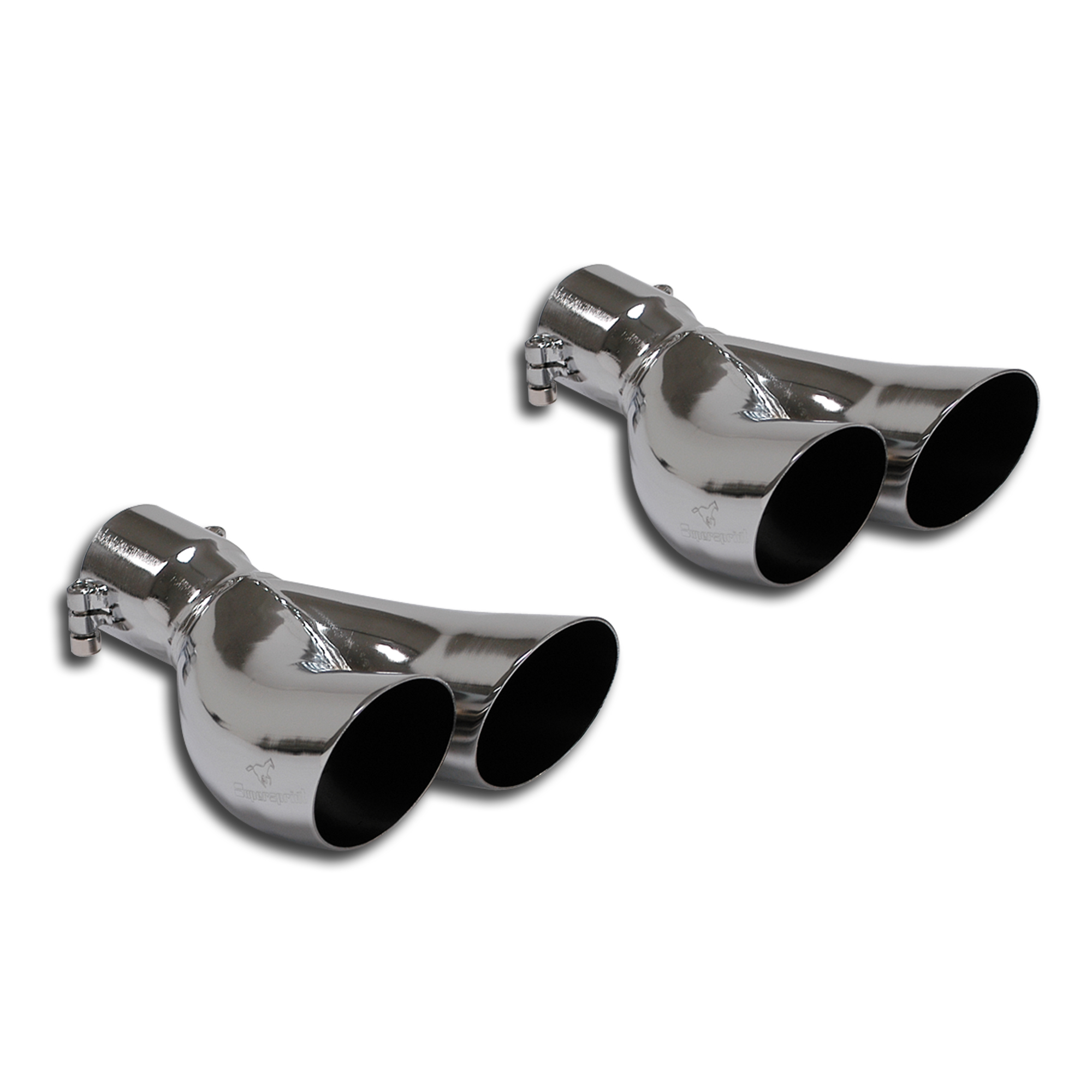 500 ABARTH 1.4T Multiair "Mod. USA" (160 Hp) 2011 Endpipe kit Right OO70 - Left OO70