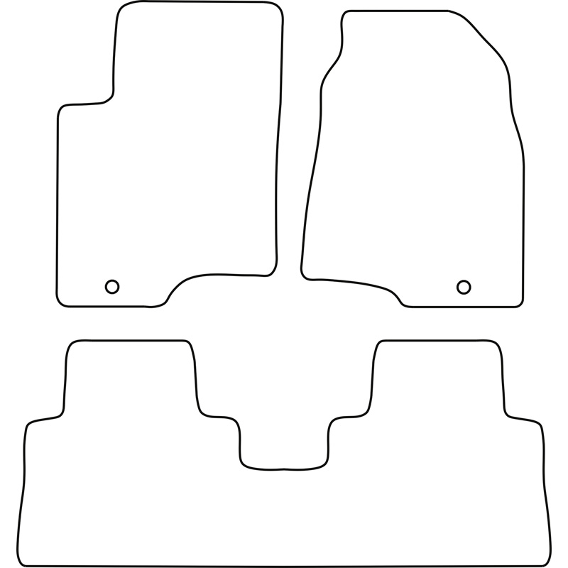 Set car mats  Chevrolet Captiva 2006-2011