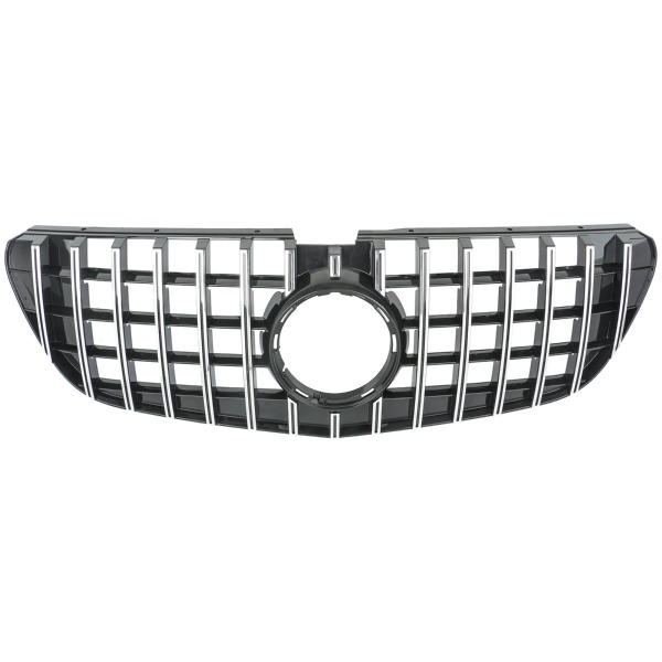 Grill passend voor Mercedes V-Class W447 Vito (2014-..) GT Look Zwart/Chroom