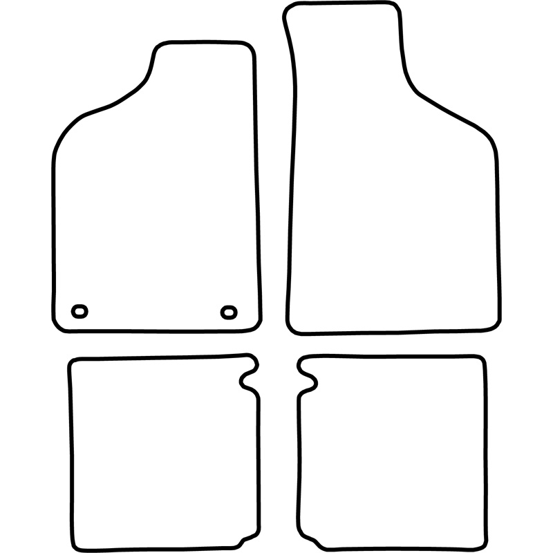 Set car mats  Alfa Romeo 33 1990-1994
