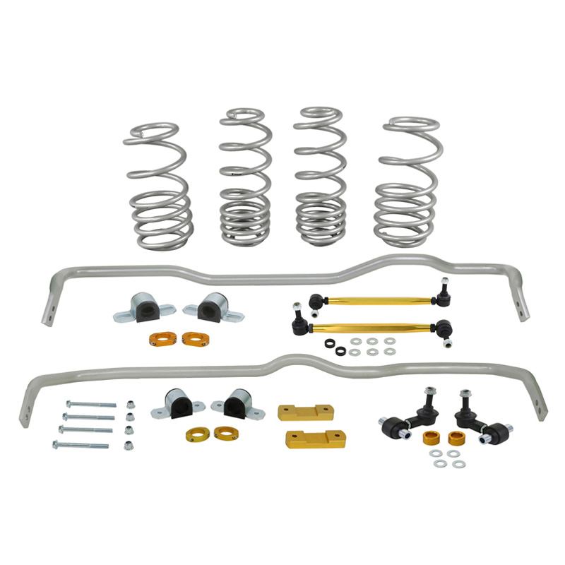 Whiteline Grip Series 1 Stabiliser Bar and Lowering Spring Vehicle Kit  Audi A3 Cabrio/Sedan/Sportback Quattro / Volkswagen Golf VII 4motion 2012-