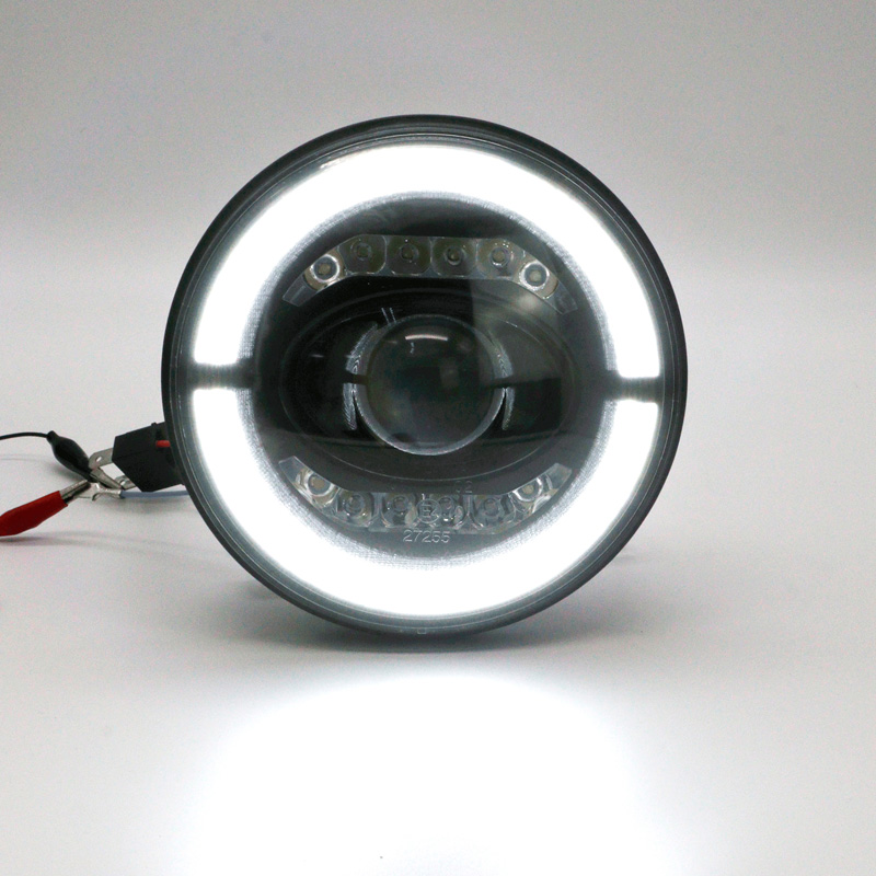 Set LED Headlights  Hummer/Jeep/Land Rover/Mazda/Volkswagen various models - Black