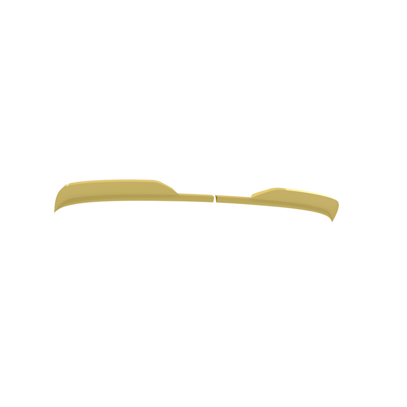 Motordrome Roof spoiler V.3  Ford Transit Custom (V710) 2023- & Volkswagen Transporter T7 2024- (with 2 barn doors) (PU)