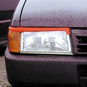 Headlampspoilers Fiat Uno ABS