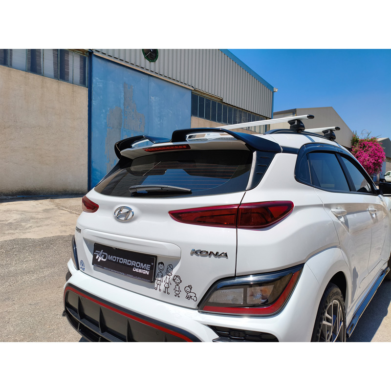 Motordrome Roof spoiler  Hyundai Kona mk1 Facelift 2020-2023 (PU)
