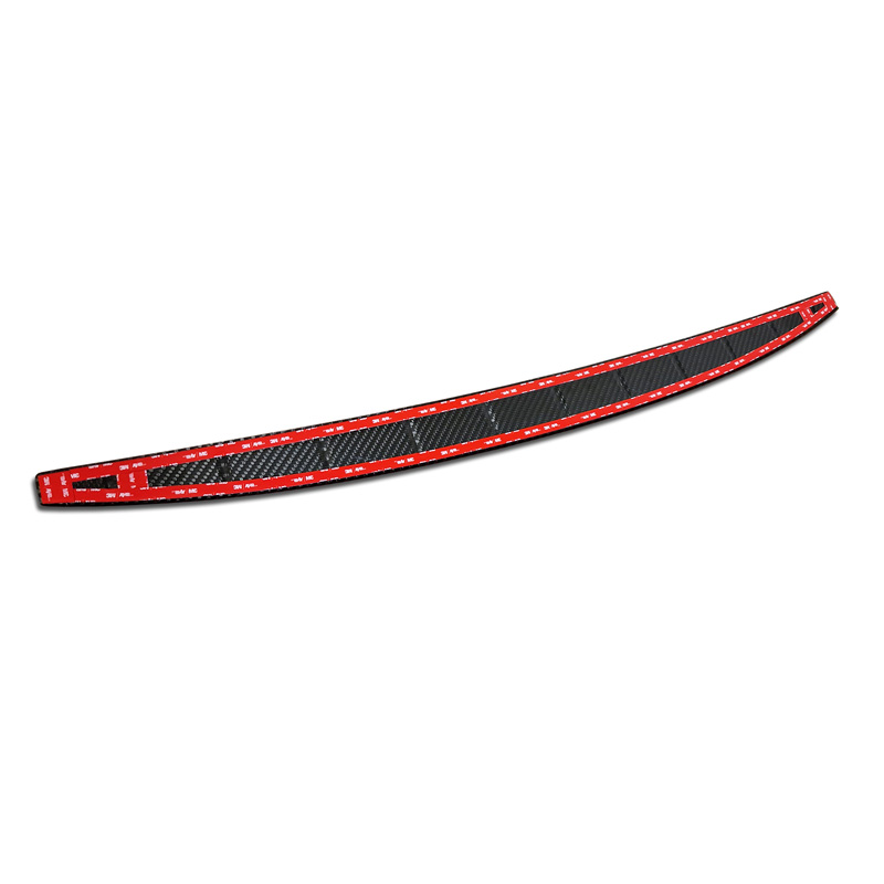 Real 3D Carbon Rear bumper protector  Volvo EX30 2023- 'Ribs'