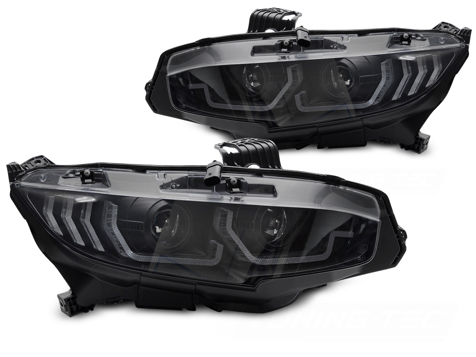 Headlights Honda Civic X 16-21 LED