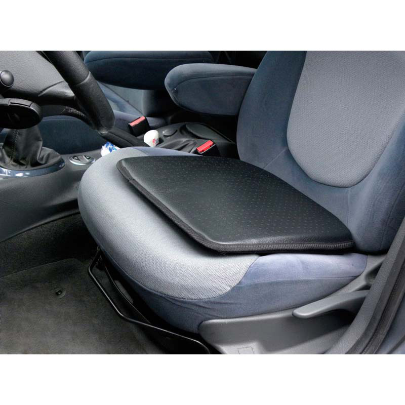 Carpoint Luxury Seating Cushion Leather Look - Black