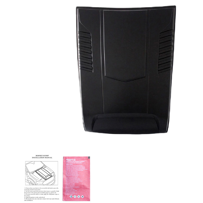 Bonnet Scoop  Toyota Hilux 8th Gen. 2015-2020 - Matt black