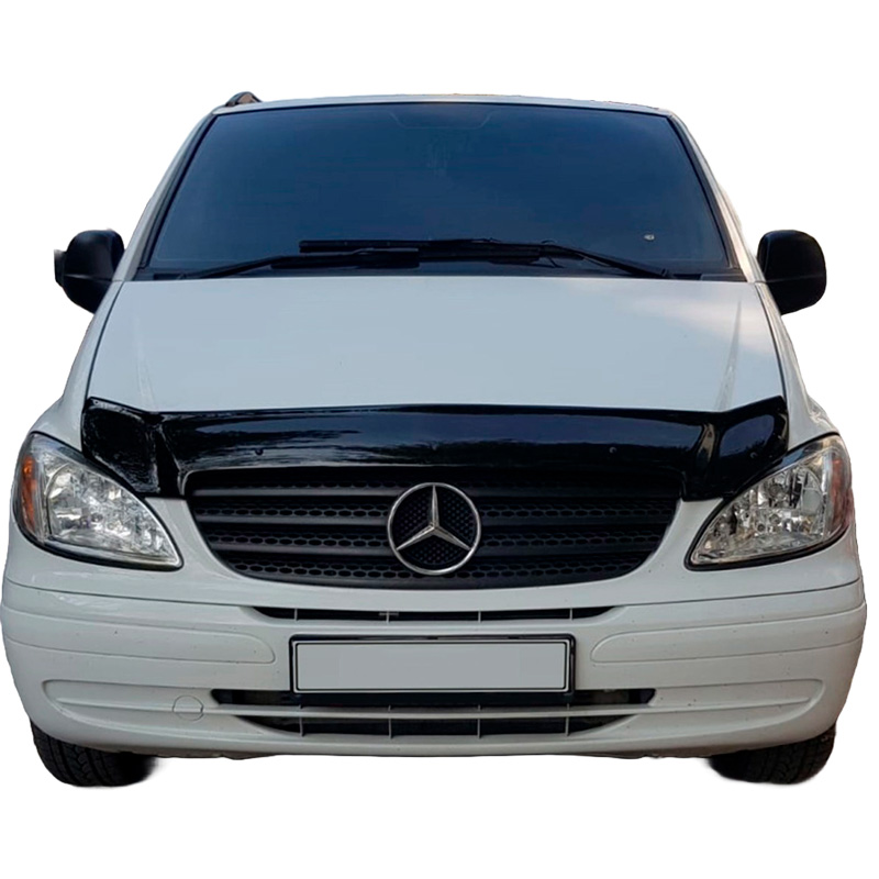 Bonnet Protector  Mercedes Vito W639 2003-2014 - Gloss black