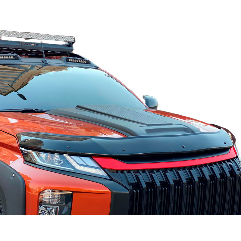 Bonnet Scoop  Mitsubishi L200 Triton 6 2019- - Matt black