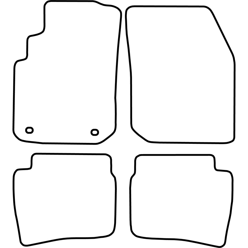 Set car mats  Nissan Primera 1996-2001