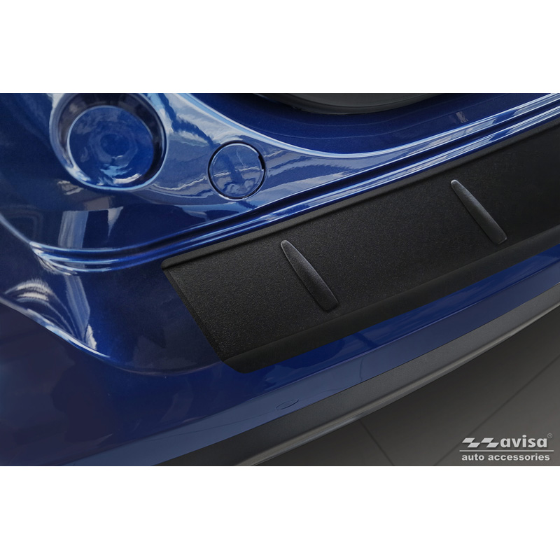 Matt Black Stainless Steel Rear bumper protector  BAIC Beijing 3 (X35) 2023- 'Ribs'