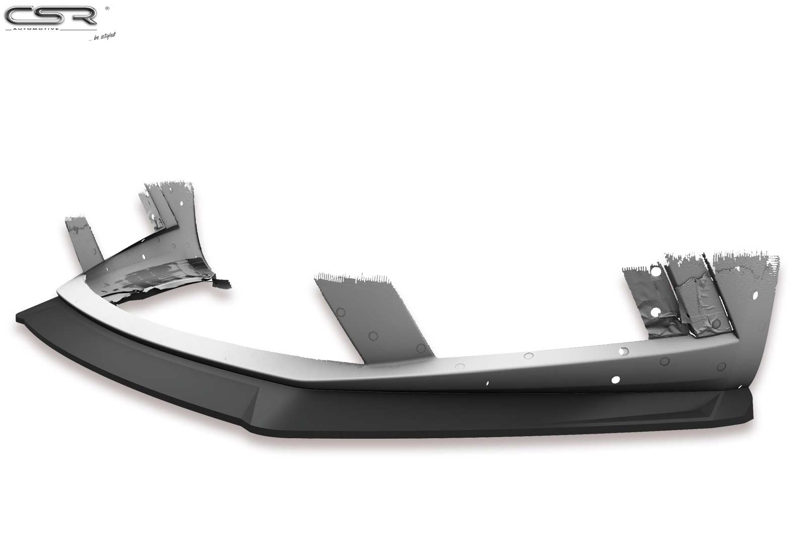 Voorspoiler passend voor Skoda Octavia III (5E) RS Carbon look