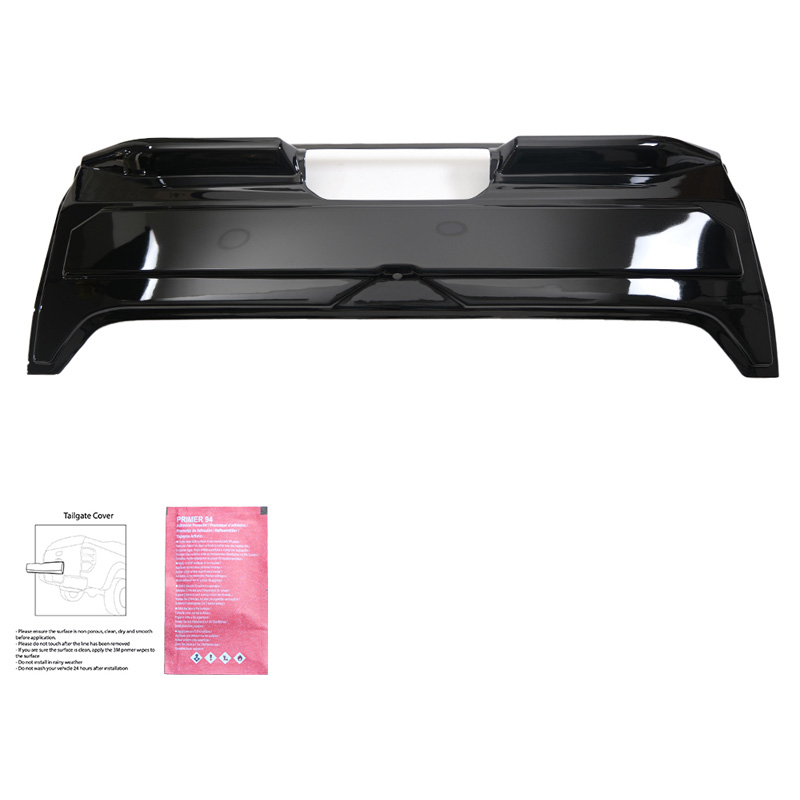 Tailgate Cover  Ford Ranger T9 2022- - Gloss black