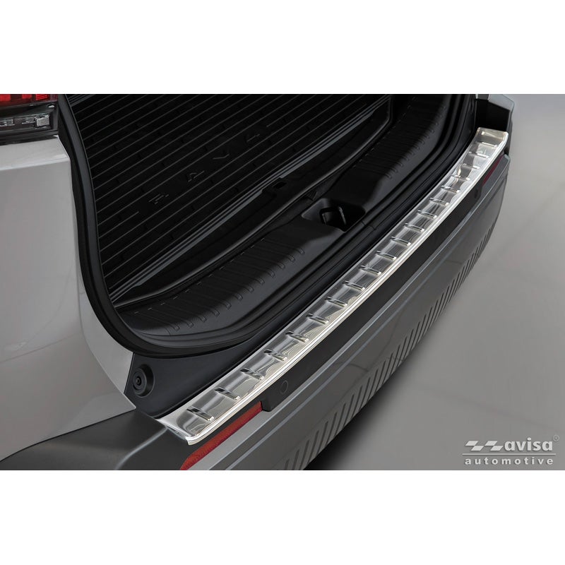 Avisa Stainless Steel Rear Bumper Protector  Toyota RAV4 VI (XA6) 2026- - Silver