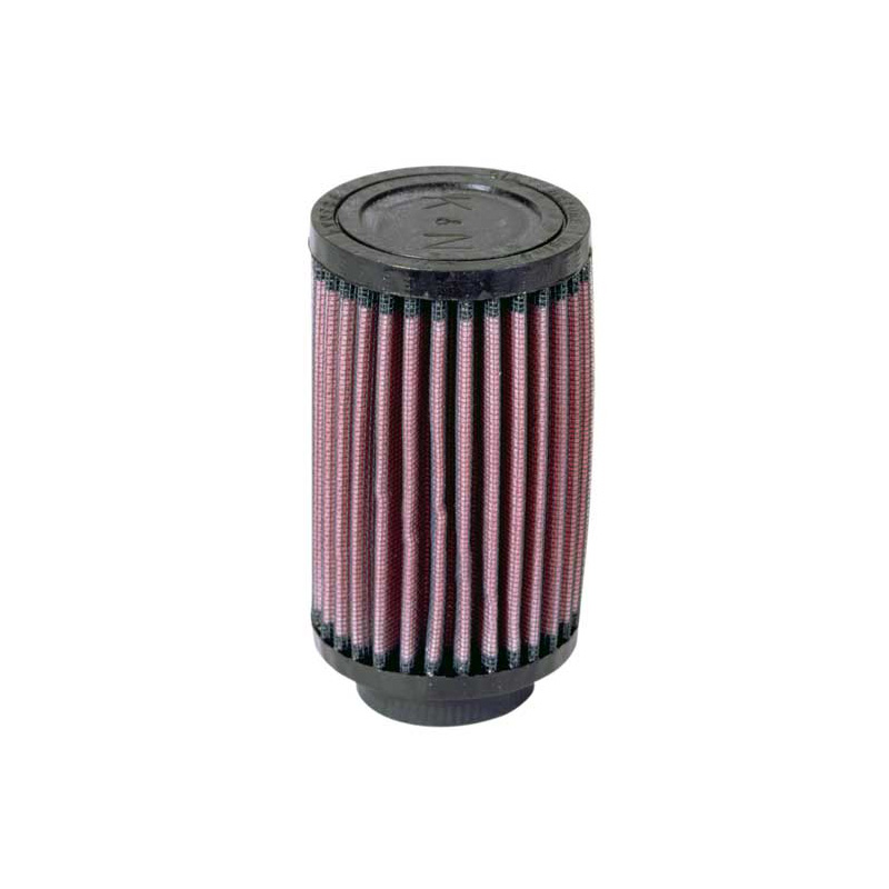 K&N Universal Round Air Filter 43mm flange, 76mm outside diameter, 127mm height (RU-0210)