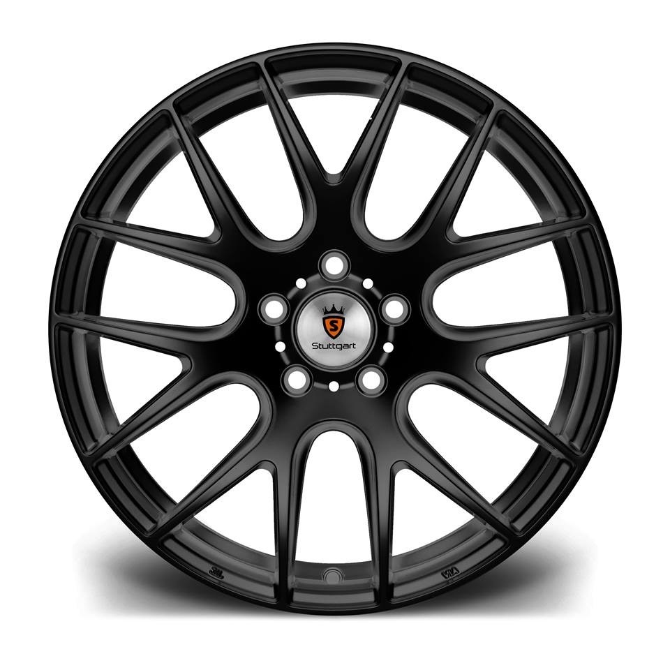 STUTTGART ST3 8.5x19 5x120 ET35 MATT BLACK Wheels