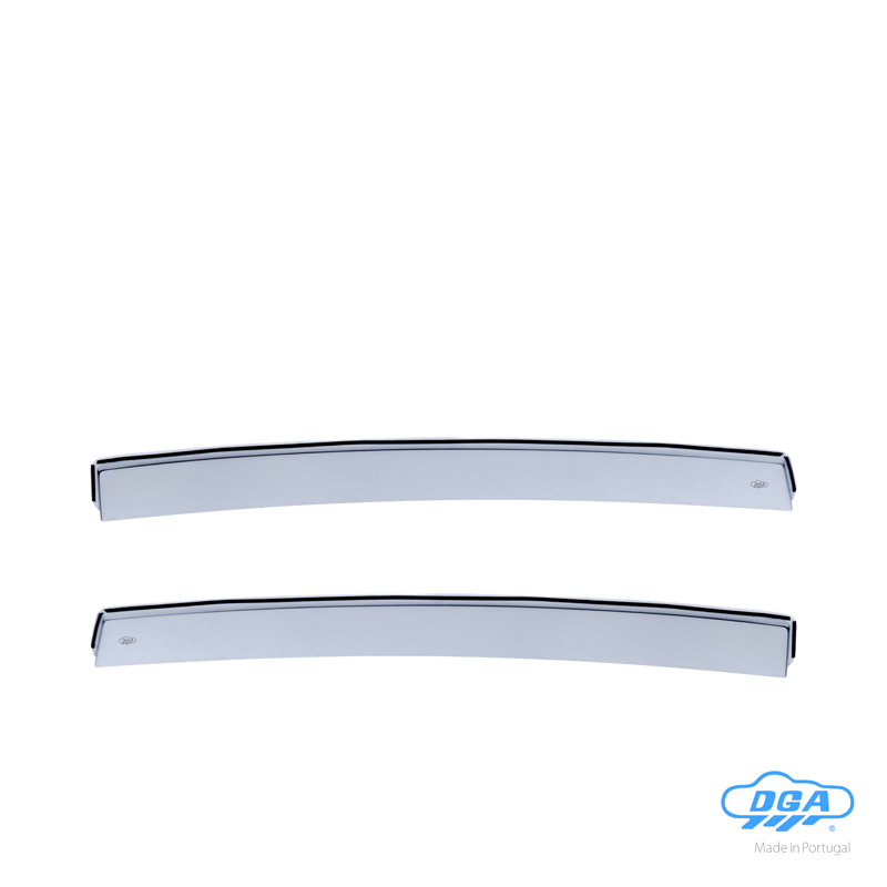 DGA Wind Deflectors (Rear)  Seat Leon II (1P) 2005-2012 (2-pieces)