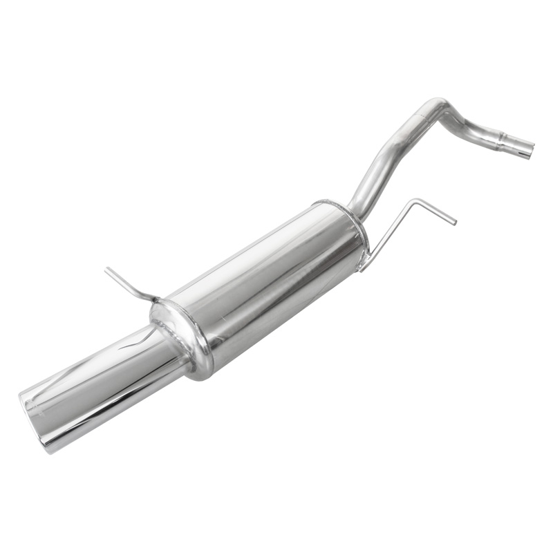 100% Inox Sport Exhaust  Seat Ibiza 6J SC 3-doors 1.2 (70HP) 2010- 120x80mm Oblique