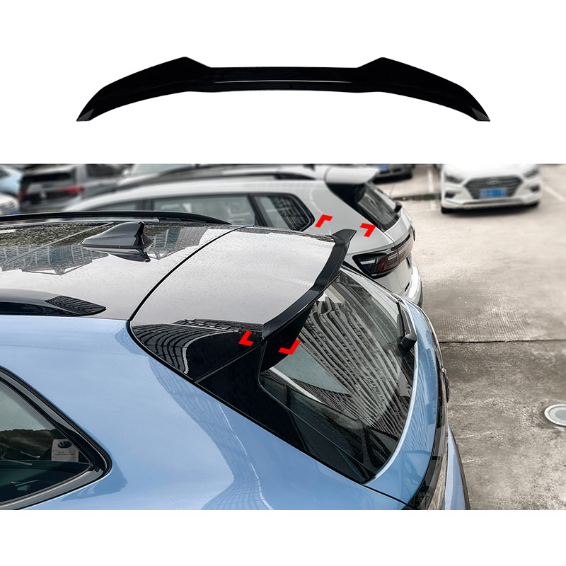 Roof spoiler (Spoiler Cap)  Volkswagen Tiguan III (CT1) R-Line 2024- (ABS Glossy Black)