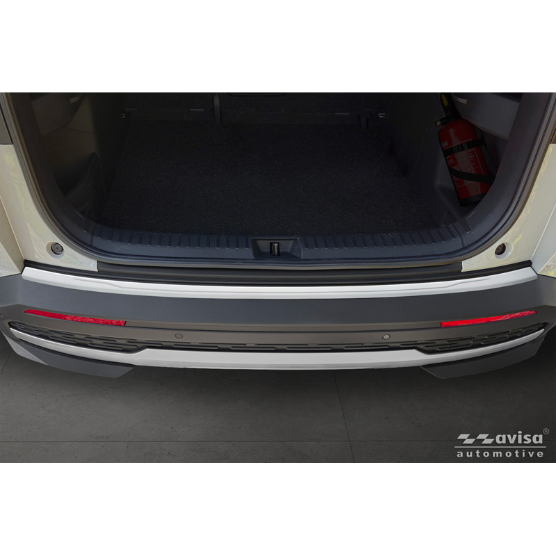 Avisa Stainless Steel Rear Bumper Protector  Skoda Elroq 2024- - Soft Silver