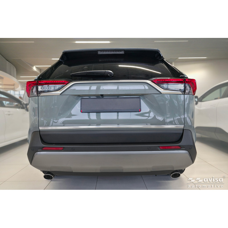 Avisa Brushed Stainless Steel Trunk Tailgate Trim Cover  Toyota RAV4 V (A5) 2018-