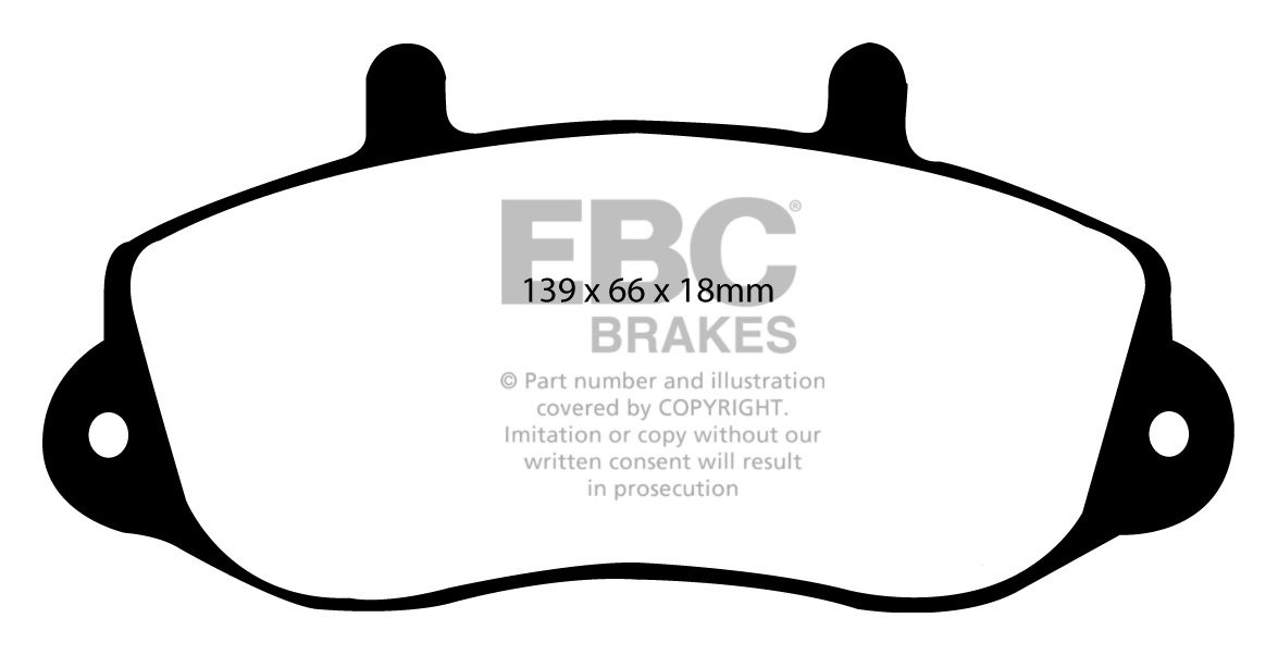 EBC Brakes VAUXHALL BEDRIJFSWAGEN Movano 2.2 TD (15" Wheels) 200