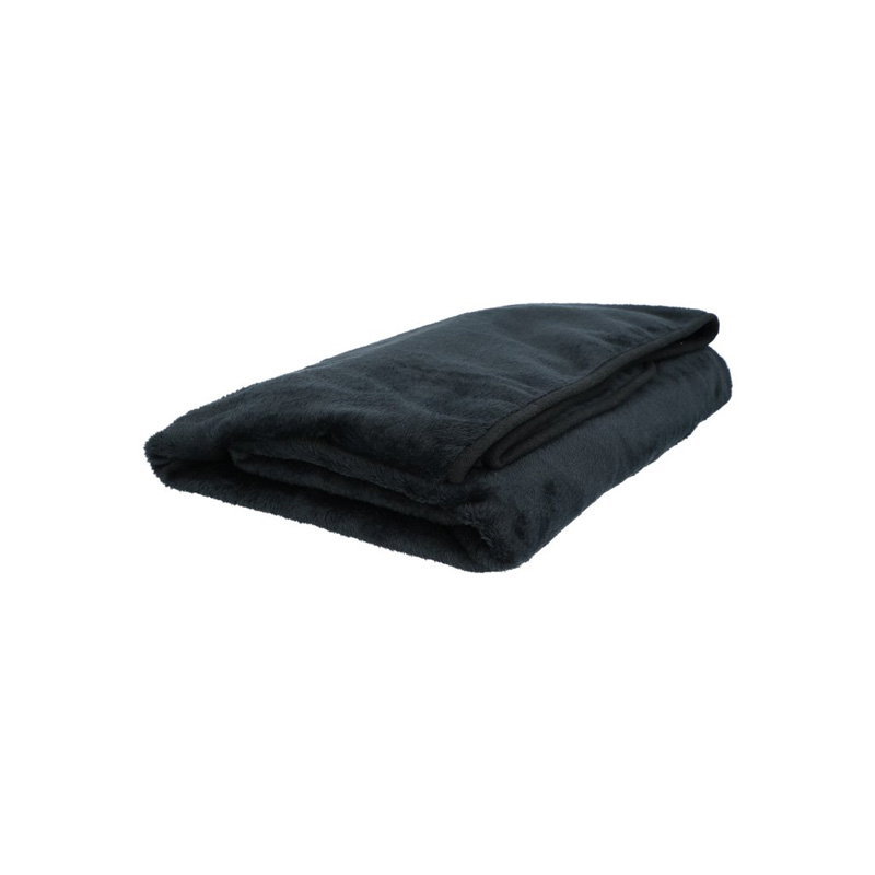 Carpoint Travel Blanket & Travel Pillow Black 2 in 1