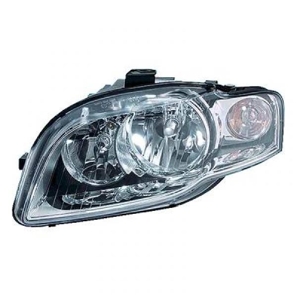 Koplamp rechts AUDI A4 04-07 TYC H7+H7
